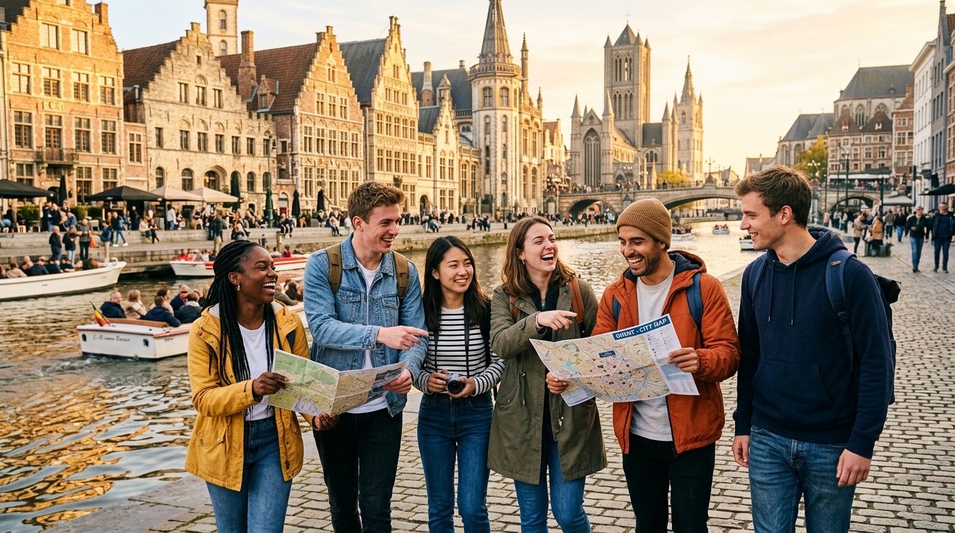 Students in Belgium